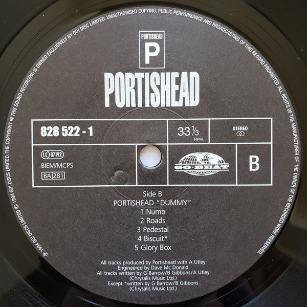 Portishead : Dummy (LP,Album,Reissue,Stereo)