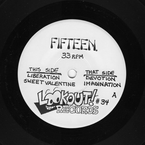 Fifteen : Fifteen. (7",33 ⅓ RPM,EP,Repress)