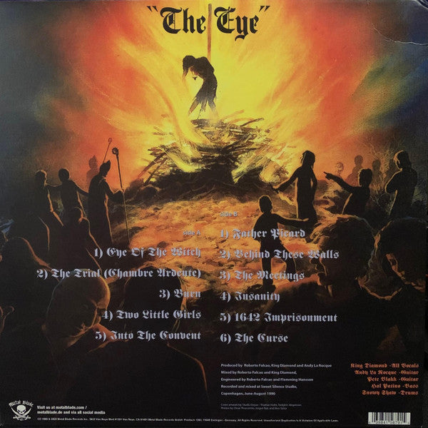 King Diamond : The Eye (LP,Album,Limited Edition,Reissue)