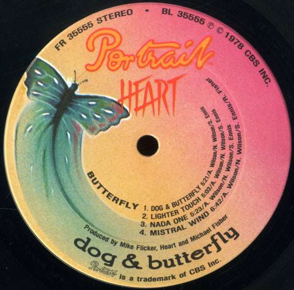 Heart : Dog & Butterfly (LP,Album,Stereo)