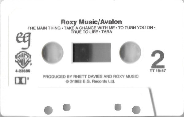 Roxy Music : Avalon (Album,Club Edition)
