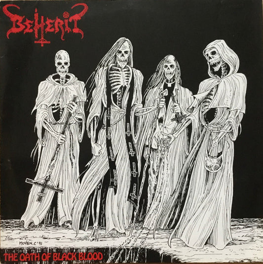 Beherit : The Oath Of Black Blood (LP,Compilation)