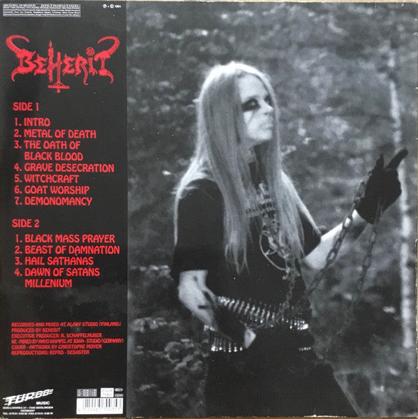 Beherit : The Oath Of Black Blood (LP,Compilation)