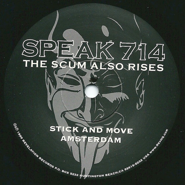 Speak 714 : The Scum Also Rises (7",EP)