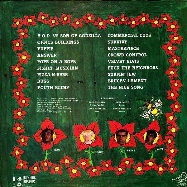 Adrenalin O.D. : Humungousfungusamongus (LP,Album)