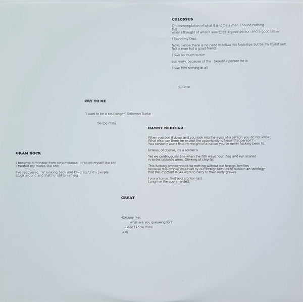Idles : Joy As An Act Of Resistance (LP,Album,Reissue)