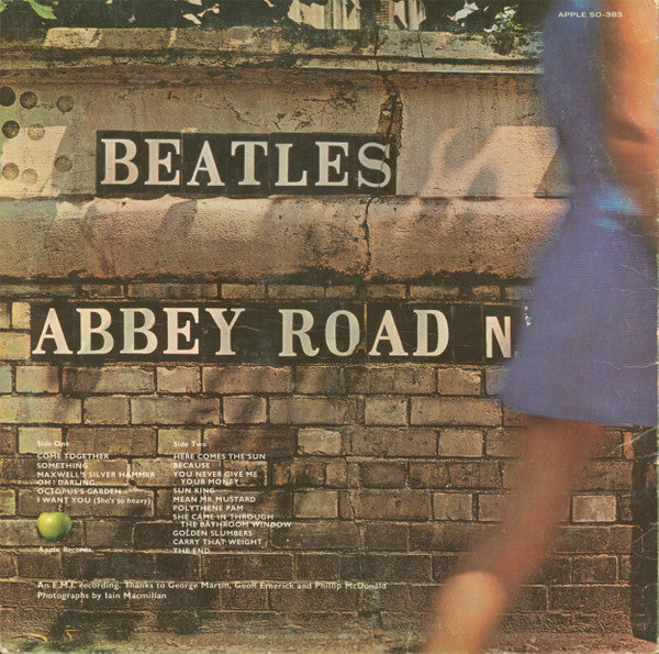 Beatles, The : Abbey Road (LP,Album,Stereo)