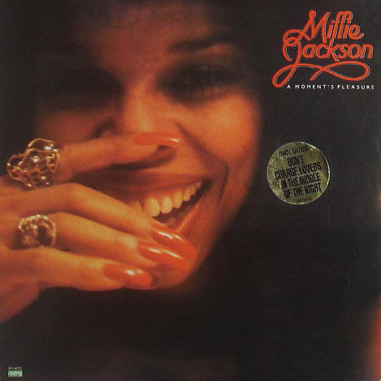 Millie Jackson : A Moment's Pleasure (LP,Album,Mixed)