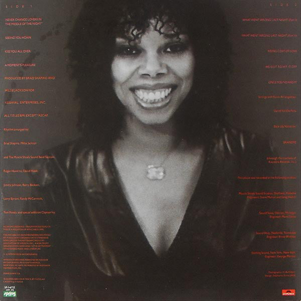 Millie Jackson : A Moment's Pleasure (LP,Album,Mixed)