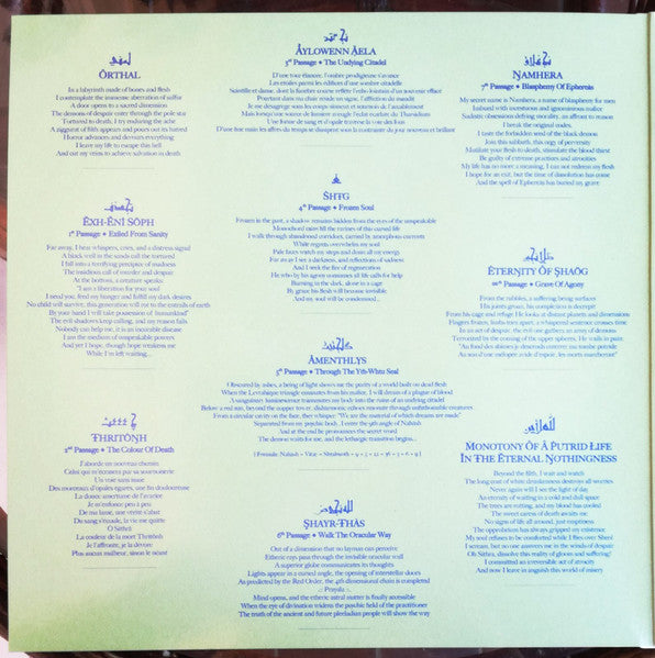 Esoctrilihum : Eternity Of Shaog (LP,Album,Limited Edition)