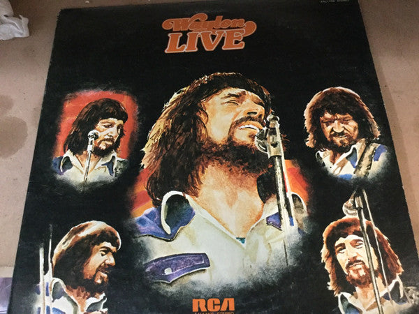 Waylon Jennings : Waylon Live (LP,Album,Stereo)