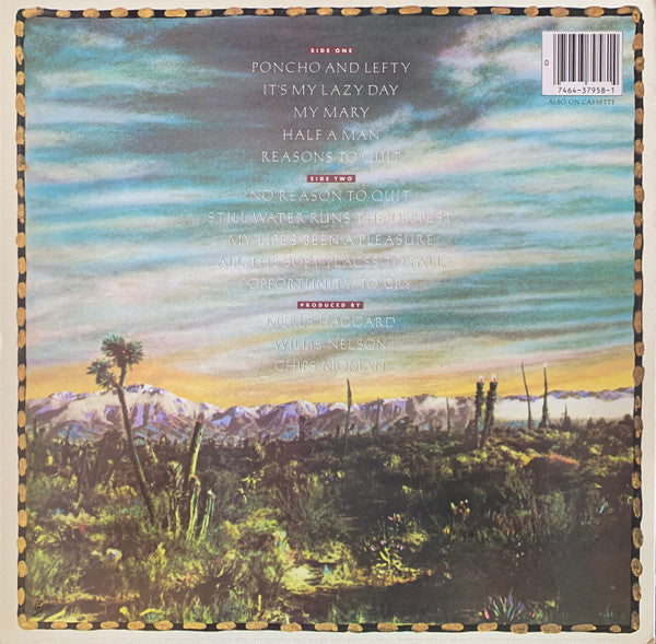 Merle Haggard / Willie Nelson : Poncho & Lefty (LP,Album,Stereo)