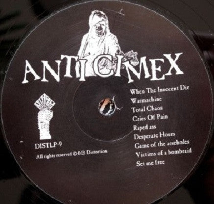 Anti Cimex : Raped Ass (12",33 ⅓ RPM,Compilation)