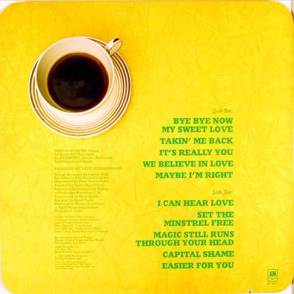 Tarney/Spencer Band, The : Three's A Crowd (LP,Album)