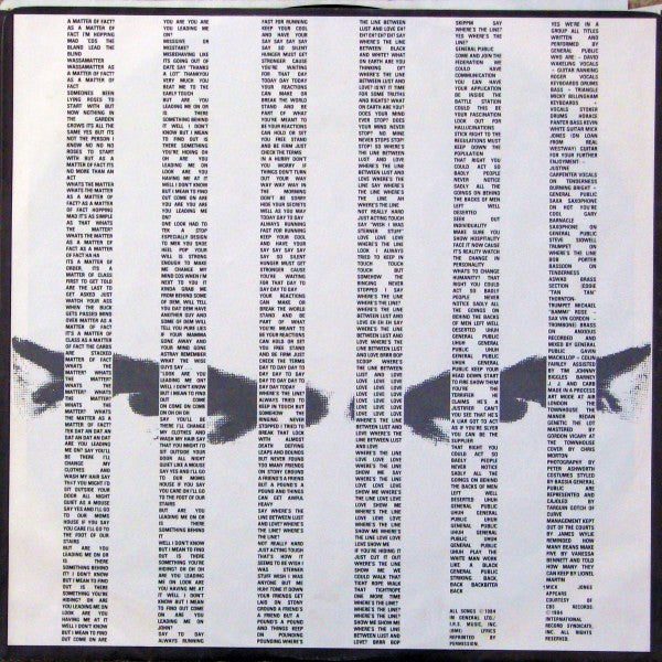 General Public : ...All The Rage (LP,Album)