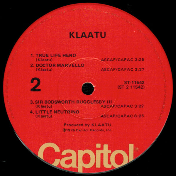Klaatu : Klaatu (LP,Album)