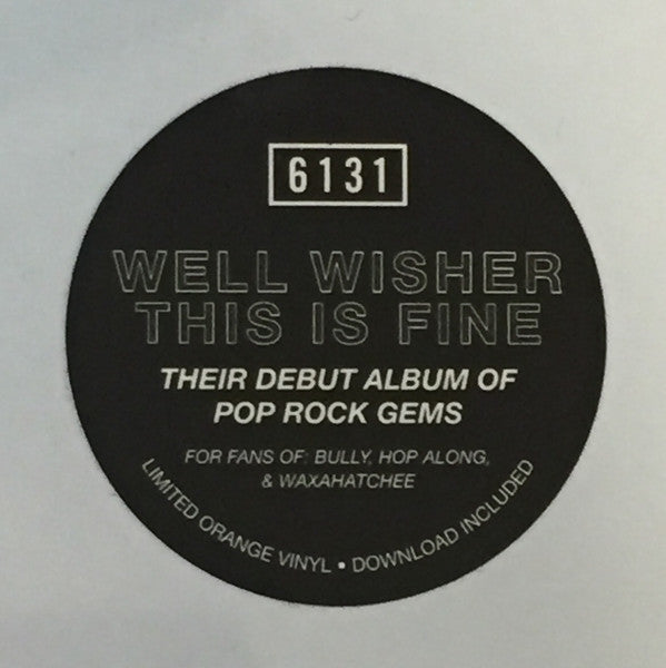 Well Wisher (3) : This Is Fine (LP,Limited Edition)