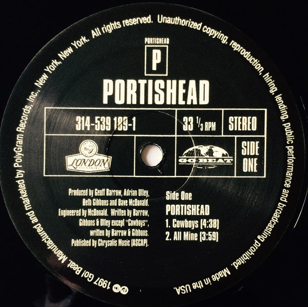 Portishead : Portishead (LP,Album,Reissue,Remastered)