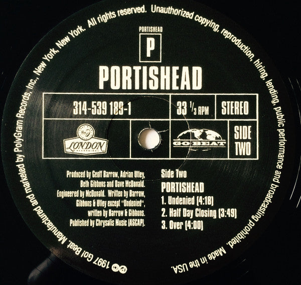 Portishead : Portishead (LP,Album,Reissue,Remastered)