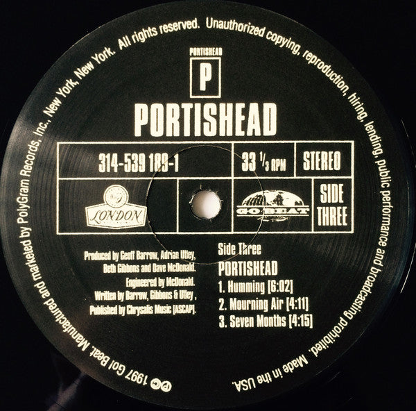 Portishead : Portishead (LP,Album,Reissue,Remastered)