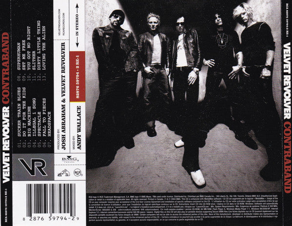 Velvet Revolver : Contraband (Album,Enhanced,Repress)