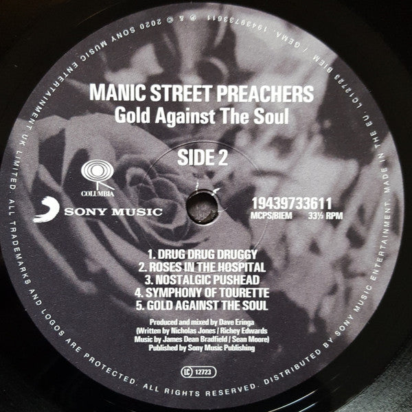 Manic Street Preachers : Gold Against The Soul (LP,Album,Reissue,Remastered)