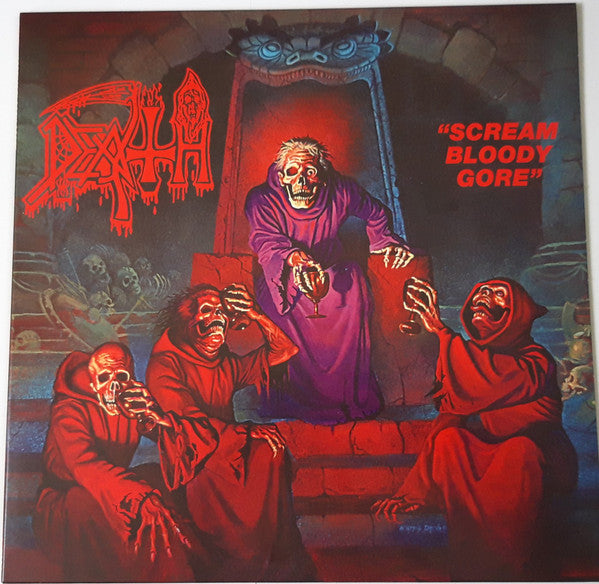 Death (2) : Scream Bloody Gore (LP,Album,Reissue,Remastered)