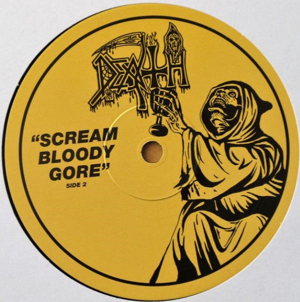 Death (2) : Scream Bloody Gore (LP,Album,Reissue,Remastered)