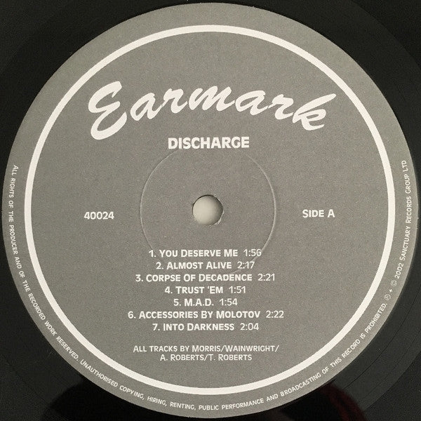 Discharge : Discharge (LP,Album)