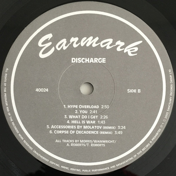 Discharge : Discharge (LP,Album)