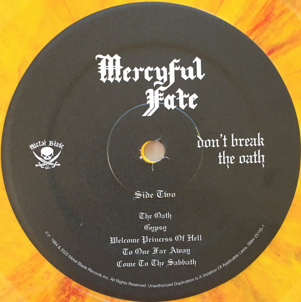 Mercyful Fate : Don't Break The Oath (LP,Album,Limited Edition,Reissue)