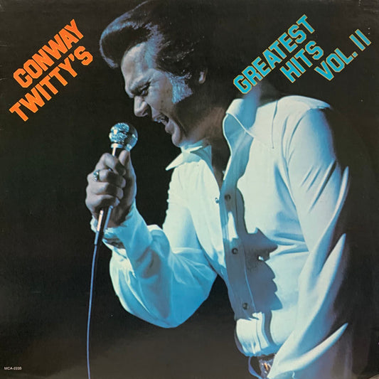 Conway Twitty : Conway Twitty's Greatest Hits Vol. II (LP,Compilation)