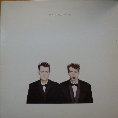 Pet Shop Boys : Actually / Always On My Mind (LP,Album)