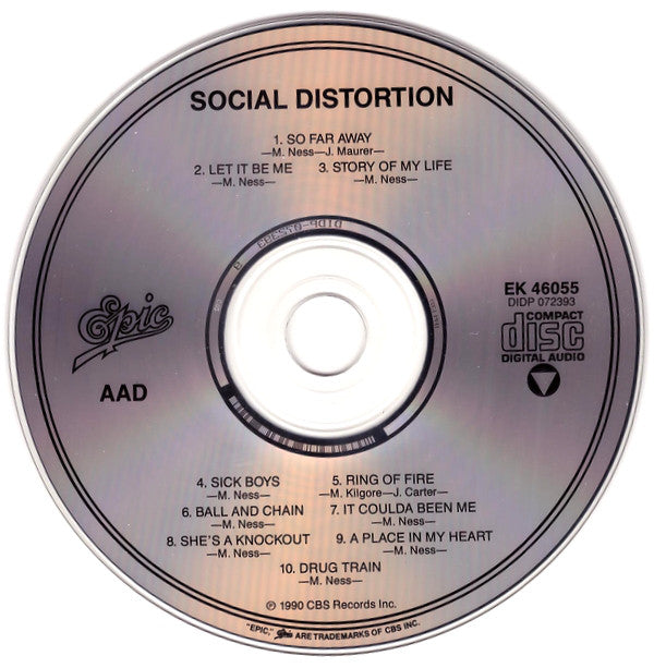 Social Distortion : Social Distortion (Album)