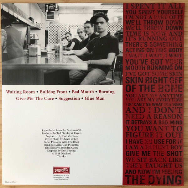 Fugazi : Fugazi (12",33 ⅓ RPM,EP,Reissue,Remastered)