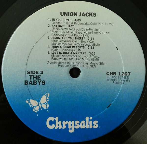 Babys, The : Union Jacks (LP,Album)