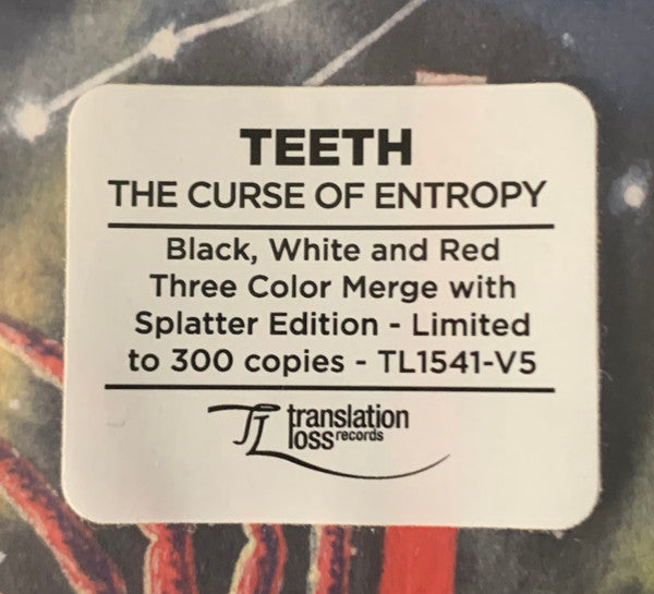 Teeth (13) : The Curse Of Entropy (12",45 RPM,Album,Limited Edition,Repress)