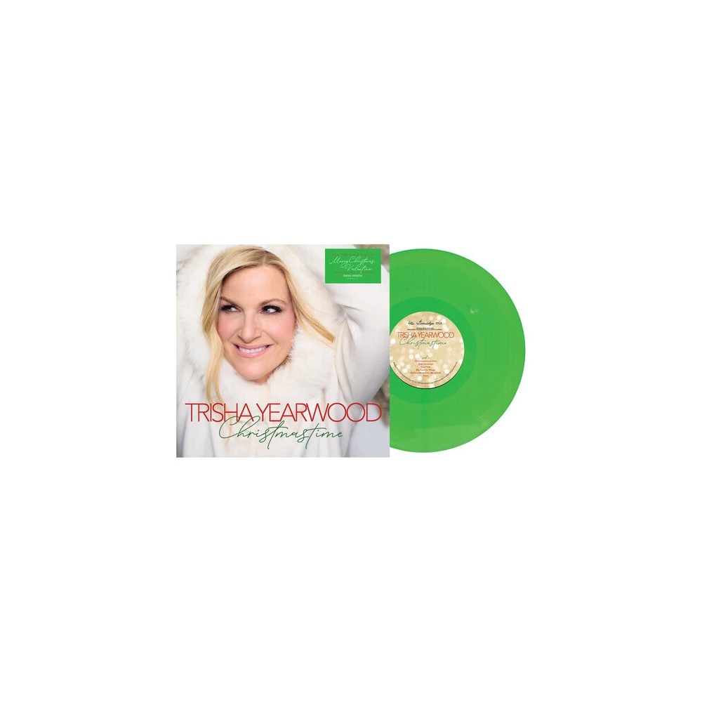 Trisha Yearwood - Christmastime Green Vinyl