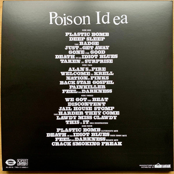 Poison Idea : Feel The Darkness (LP,Reissue,Remastered,Repress)