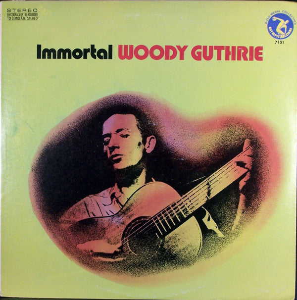 Woody Guthrie : Immortal Woody Guthrie (LP,Compilation)