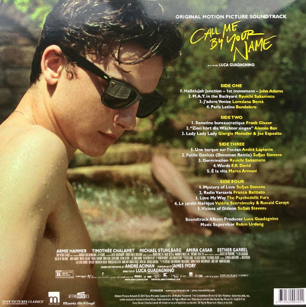 Various : Call Me By Your Name (Original Motion Picture Soundtrack) (LP,Album,Reissue)