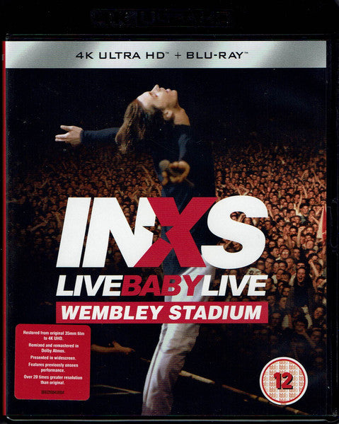 INXS : Live Baby Live Wembley Stadium  (4K,Multichannel,Stereo,Remastered)