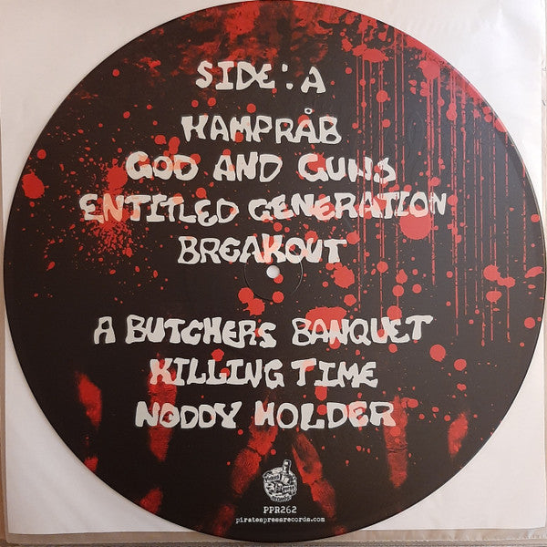 Old Firm Casuals, The : A Butchers Banquet (12",45 RPM,Single Sided,EP,Picture Disc,Reissue)