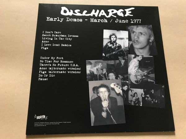 Discharge : Early Demo's - March / June 1977 (LP,Compilation,Reissue)