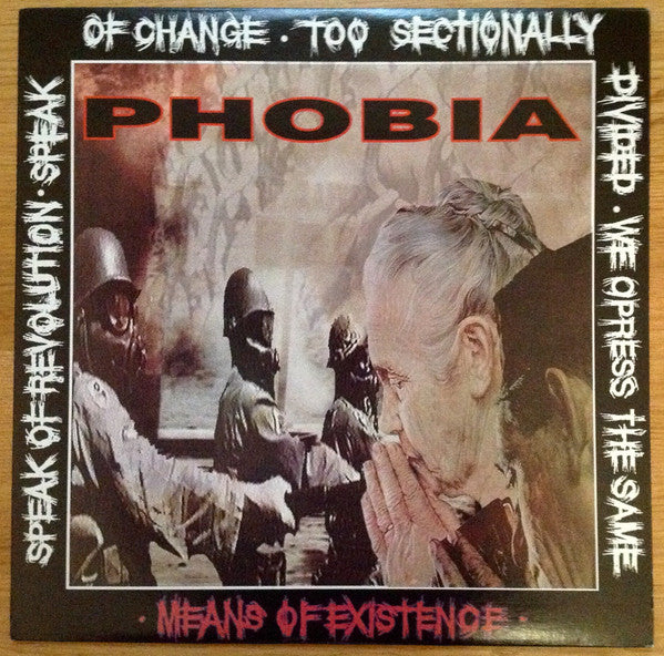 Phobia (6) : Means Of Existence (LP,Album)