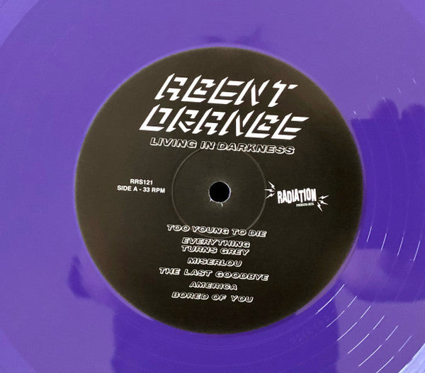 Agent Orange (7) : Living In Darkness (LP,Album,Record Store Day,Numbered,Reissue)