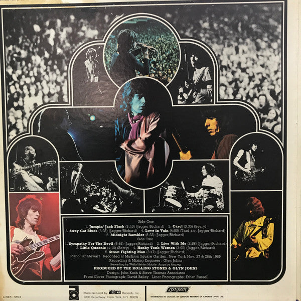Rolling Stones, The : Get Yer Ya-Ya's Out! - The Rolling Stones In Concert (LP,Album,Stereo)