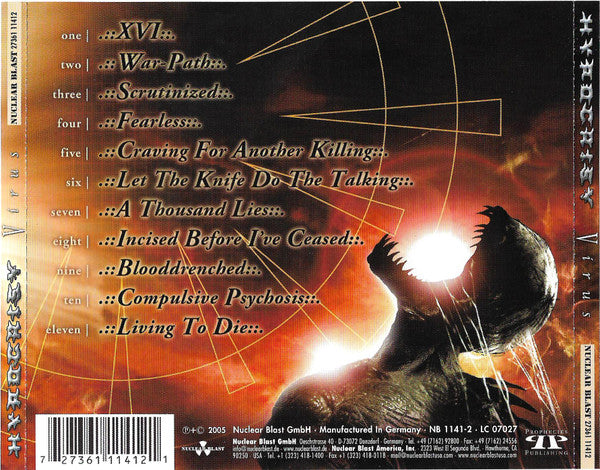 Hypocrisy : Virus (Album)