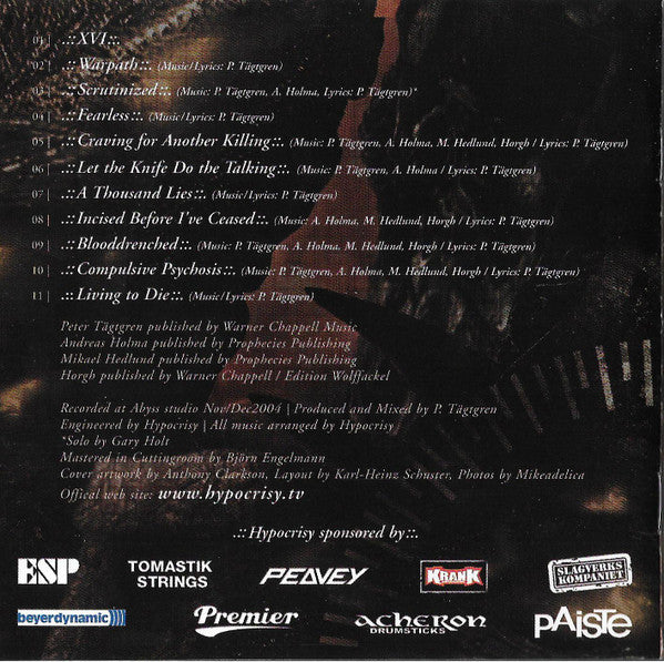 Hypocrisy : Virus (Album)