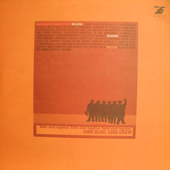 Seein' Red / MK Ultra (2) : MK Ultra / Seein'Red (LP,Album)